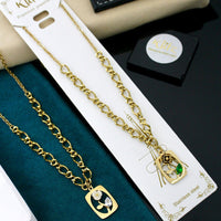 Klitz Sparkling Crystal Stone Necklace  ( 1 Piece Only)