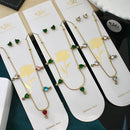 Klitz Sparkling Crystal Stone Necklace  ( 1 Piece Only)