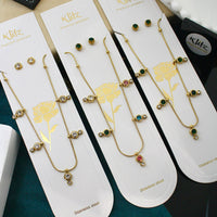 Klitz Sparkling Crystal Stone Necklace  ( 1 Piece Only)