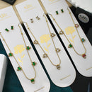 Klitz Sparkling Crystal Stone Necklace  ( 1 Piece Only)