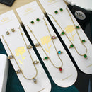 Klitz Sparkling Crystal Stone Necklace  ( 1 Piece Only)