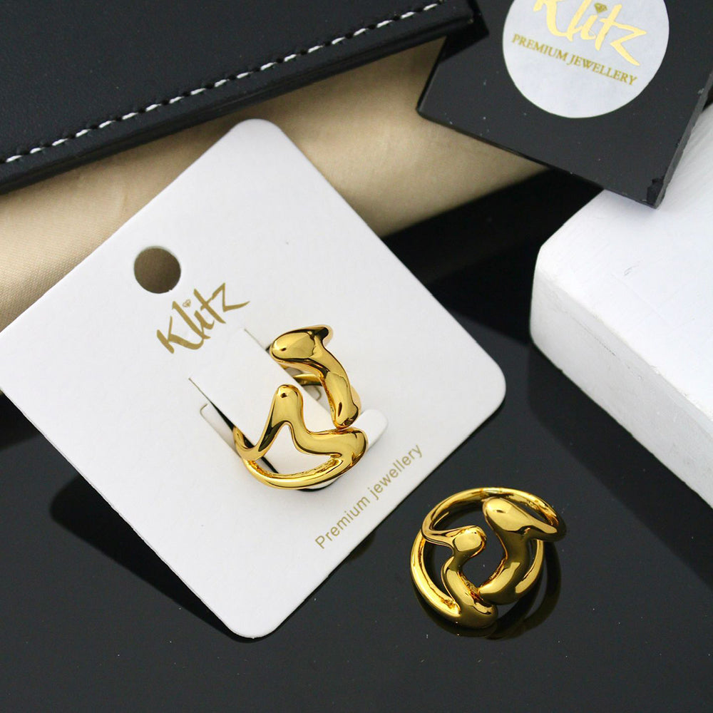 Klitz Glam Finger Ring