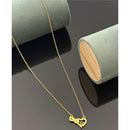 Klitz Forever Love Heart Austrian Stone Necklace