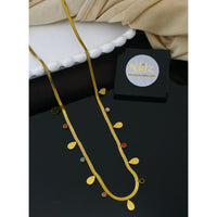 Klitz Classic Austrian Stone Snake Chain Necklace