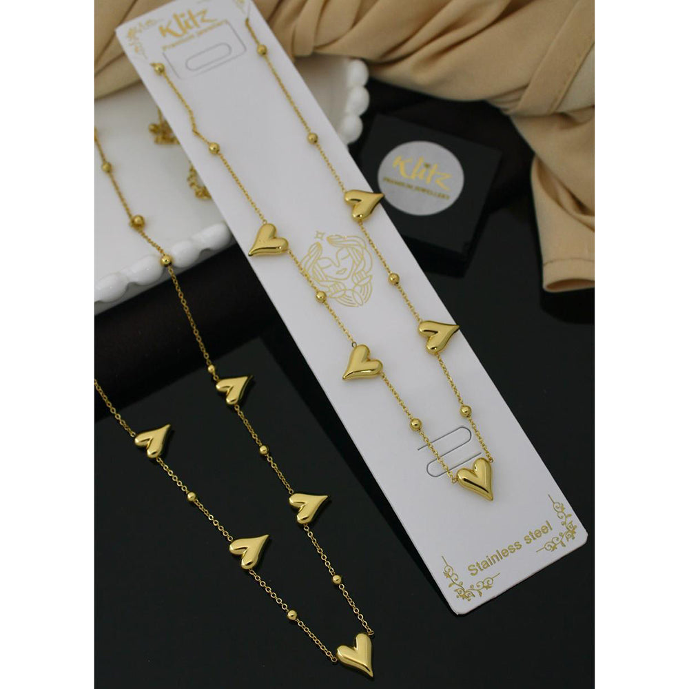 Klitz Forever Love Heart Necklace