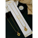 Klitz Forever Love Heart Austrian Stone Necklace