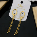 Klitz Stylish Stainless Steel Dangler Earrings