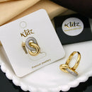 Klitz Sparkling Austrian Stone Cocktail Ring