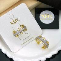 Klitz Sparkling Austrian Stone Cocktail Ring