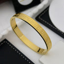 Klitz Sleek Polished Finish Designer Openable Bracelet