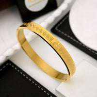 Klitz Sleek Polished Finish Austrian Stone Designer Openable Bracelet