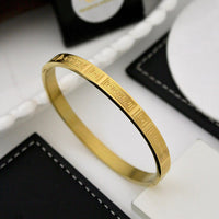 Klitz Sleek Polished Finish Heart Designer Openable Bracelet