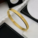 Klitz Trendy Roman Pattern Bracelet