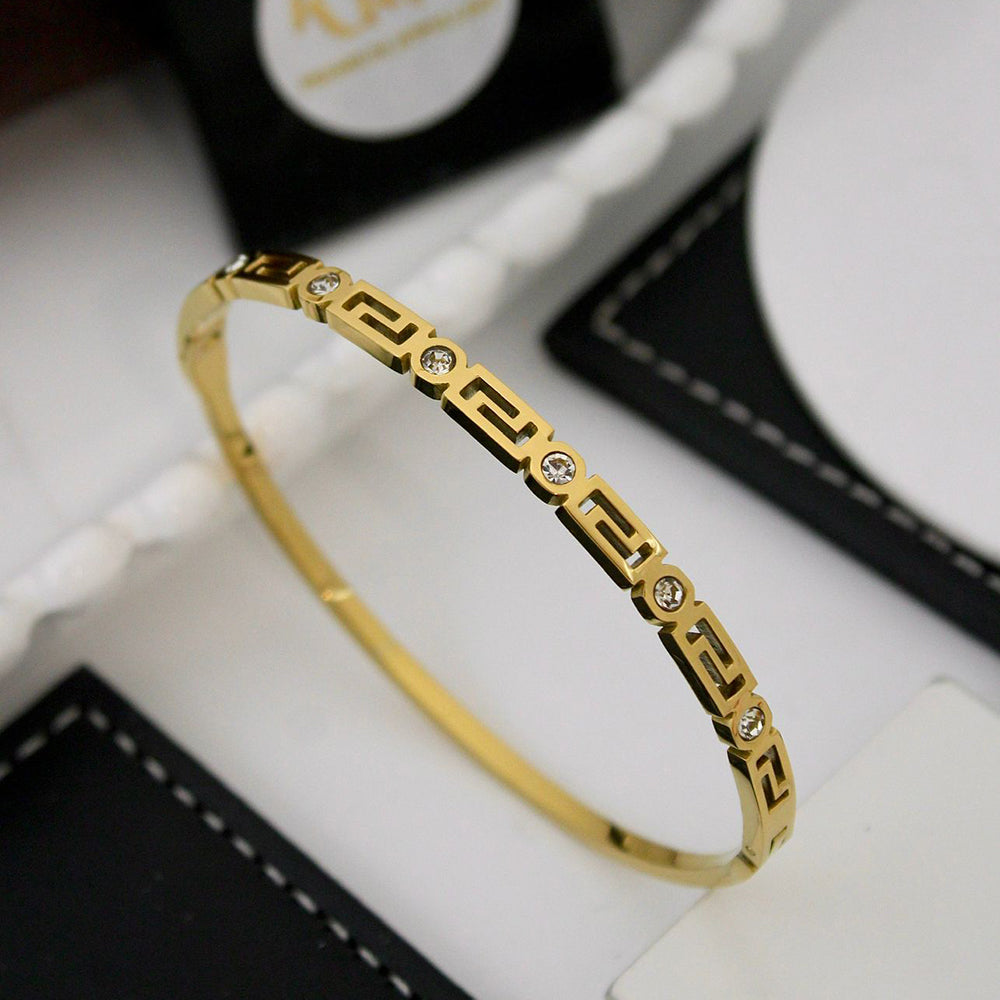 Klitz Premium Austrian Stone Designer Openable Bracelet