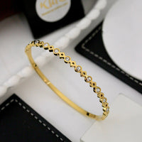 Klitz Premium Austrian Stone Designer Openable Bracelet