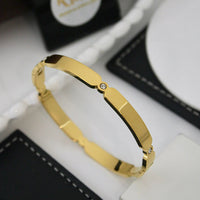 Klitz Premium Austrian Stone Designer Openable Bracelet