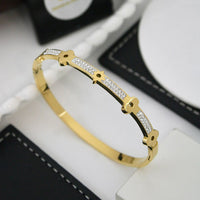 Klitz Premium Austrian Stone Designer Openable Bracelet