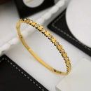 Klitz Cute Teddy Austrian Stone Designer Openable Bracelet