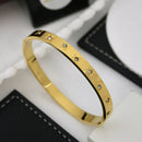 Klitz Premium Austrian Stone Designer Openable Bracelet