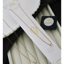 Klitz Classic Premium Jewellery Austrian Stone Chain Necklace