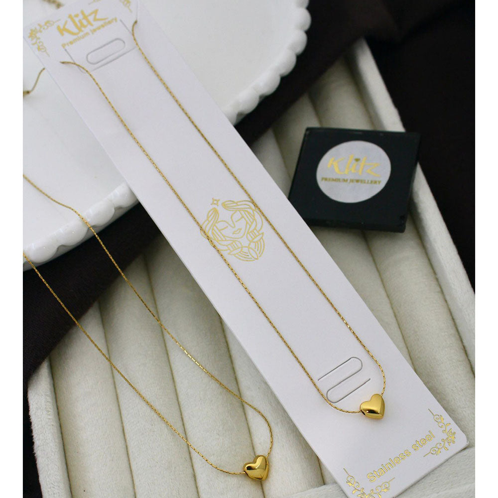 Klitz Classic Premium Jewellery Austrian Stone Chain Necklace