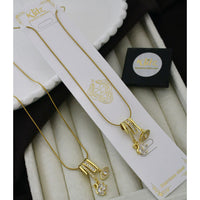 Klitz Classic Premium Jewellery Austrian Stone Chain Necklace