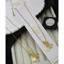 Klitz Classic Premium Jewellery Austrian Stone Chain Necklace