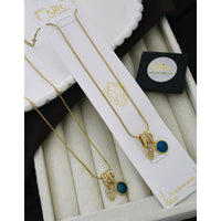 Klitz Classic Premium Jewellery Austrian Stone Chain Necklace