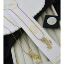 Klitz Stunning Premium Jewellery Heart Shape Chain Pendant