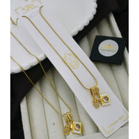 Klitz Classic Premium Jewellery Austrian Stone Chain Necklace