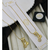 Klitz Classic Premium Jewellery Austrian Stone Chain Necklace