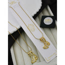 Klitz Classic Premium Jewellery Austrian Stone Chain Necklace