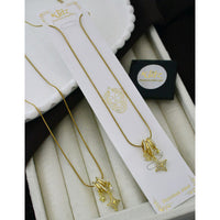 Klitz Classic Premium Jewellery Austrian Stone Chain Necklace