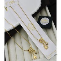 Klitz Classic Premium Jewellery Austrian Stone Chain Necklace