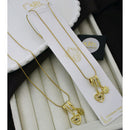 Klitz Classic Premium Jewellery Austrian Stone Chain Necklace