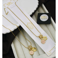 Klitz Classic Premium Jewellery Austrian Stone And Meenakari Chain Necklace