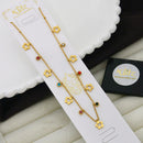 Klitz Classic Premium Jewellery Austrian Stone Chain Necklace