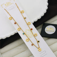 Klitz Classic Premium Jewellery Austrian Stone Chain Necklace