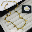 Klitz Classic Premium Jewellery Austrian Stone Evil Eye Chain Necklace