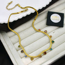 Klitz Classic Premium Jewellery Austrian Stone Chain Necklace