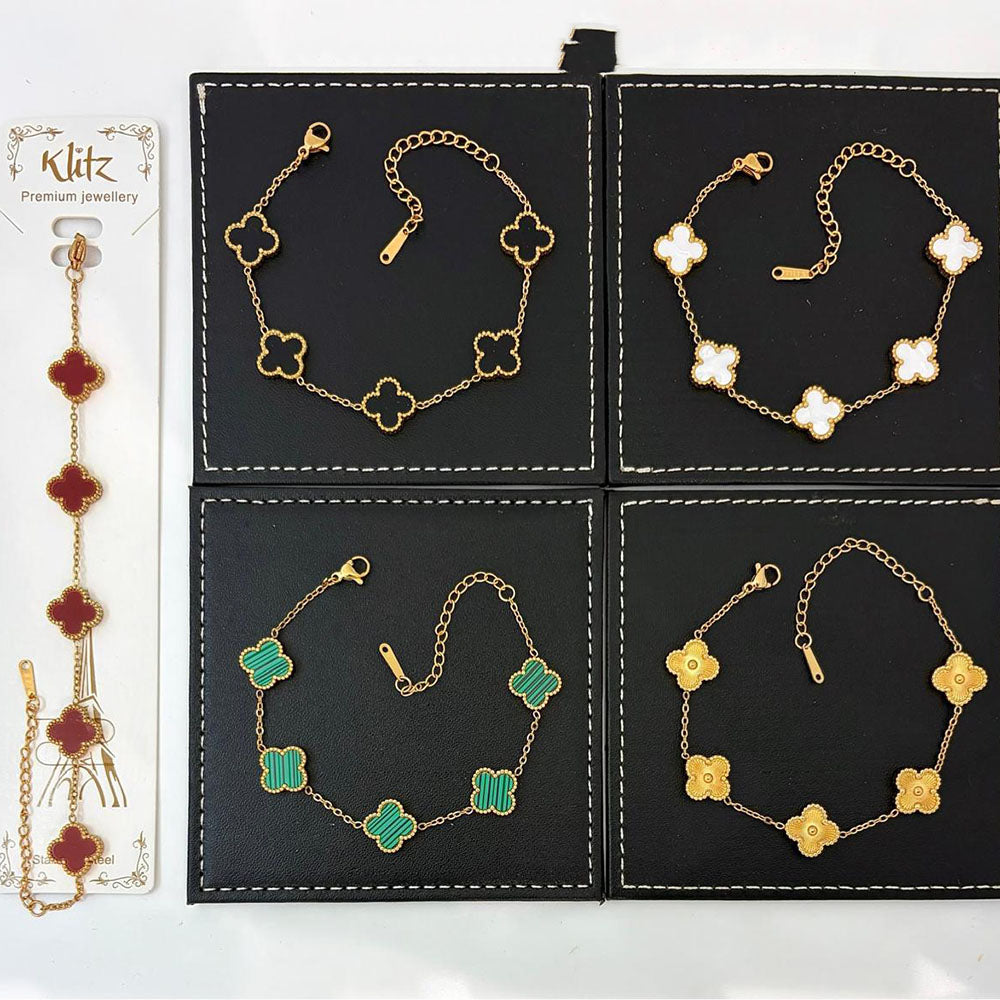 Klitz Premium Jewellery Floral Signature Bracelet Collection