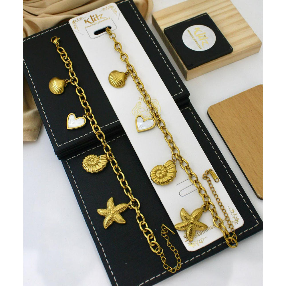 Klitz Designer Ocean Theme Premium Jewellery Bracelet