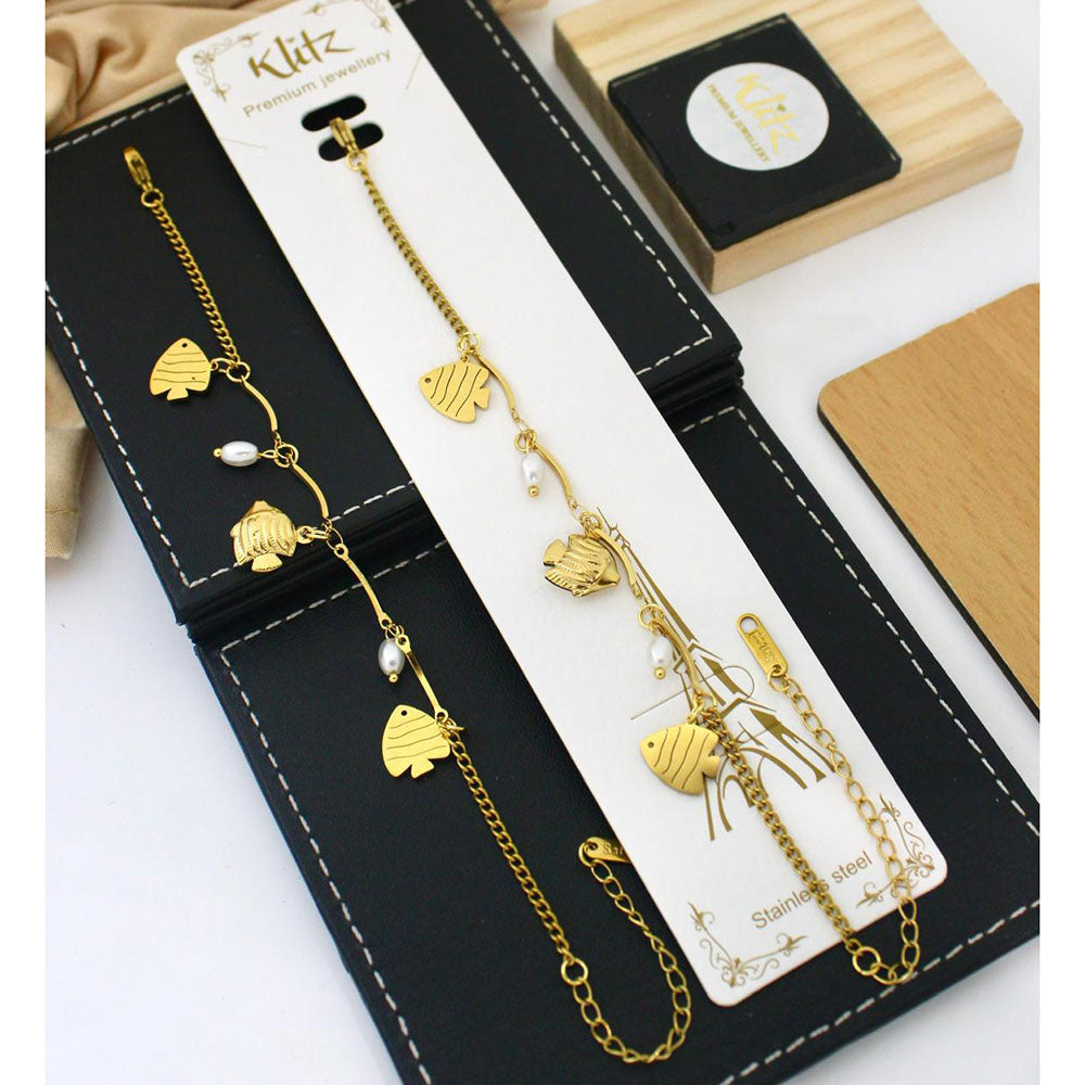 Klitz Designer Ocean Theme Premium Jewellery Bracelet