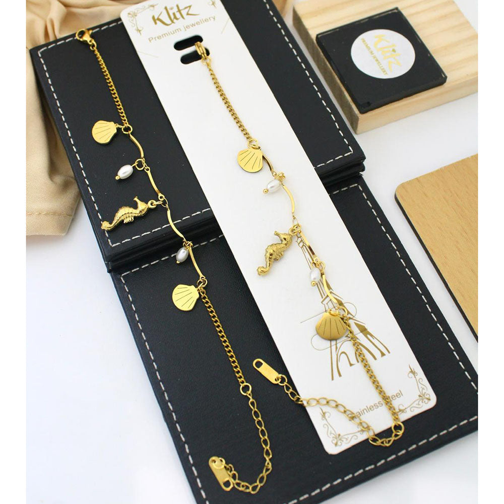 Klitz Designer Ocean Theme Premium Jewellery Bracelet