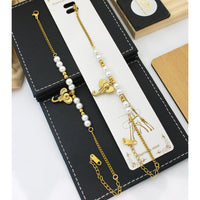Klitz Premium Jewellery Elephant And Pearl Bracelet Collection