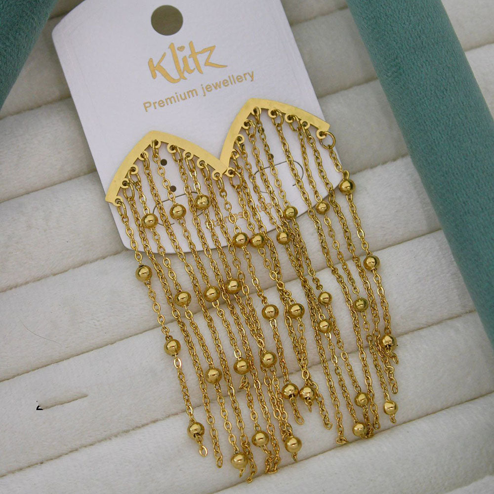 Klitz Elegant Premium Jewellery Pearl Dangler Earrings