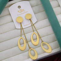 Klitz Elegant Premium Jewellery Chain Dangler Earrings