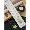 Klitz Premium Jewellery Austrian Stone Elephant Design Pack of 12 Chain Pendant