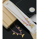 Klitz Premium Jewellery Pack of 12 Ocean-Inspired Dolphin Beads Necklace 