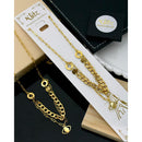 Klitz Premium Stainless Steel Heart Evil Eye Necklace